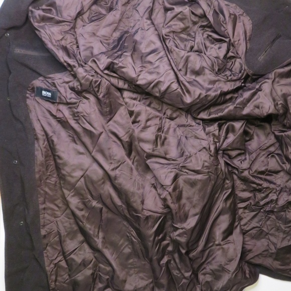 Hugo Boss Black Classic Trench Over Coat Jacket - Picture 4 of 8